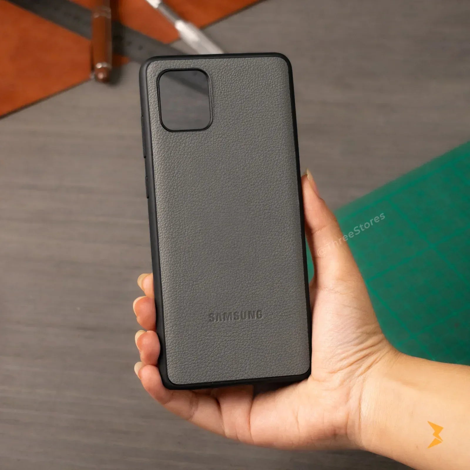 Prestige Leather Case Samsung Note 10 Lite - Three