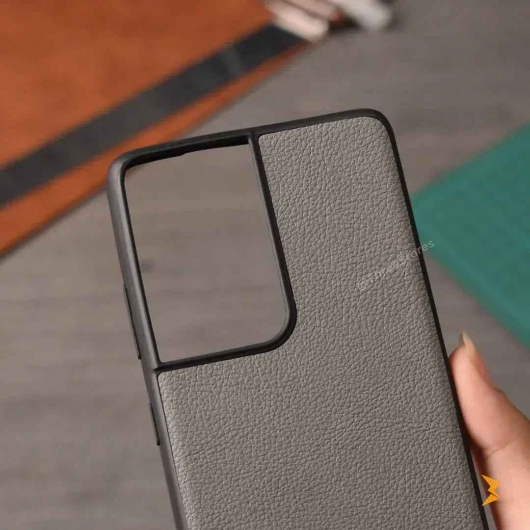 Prestige Leather Case Samsung S21 Ultra - Three