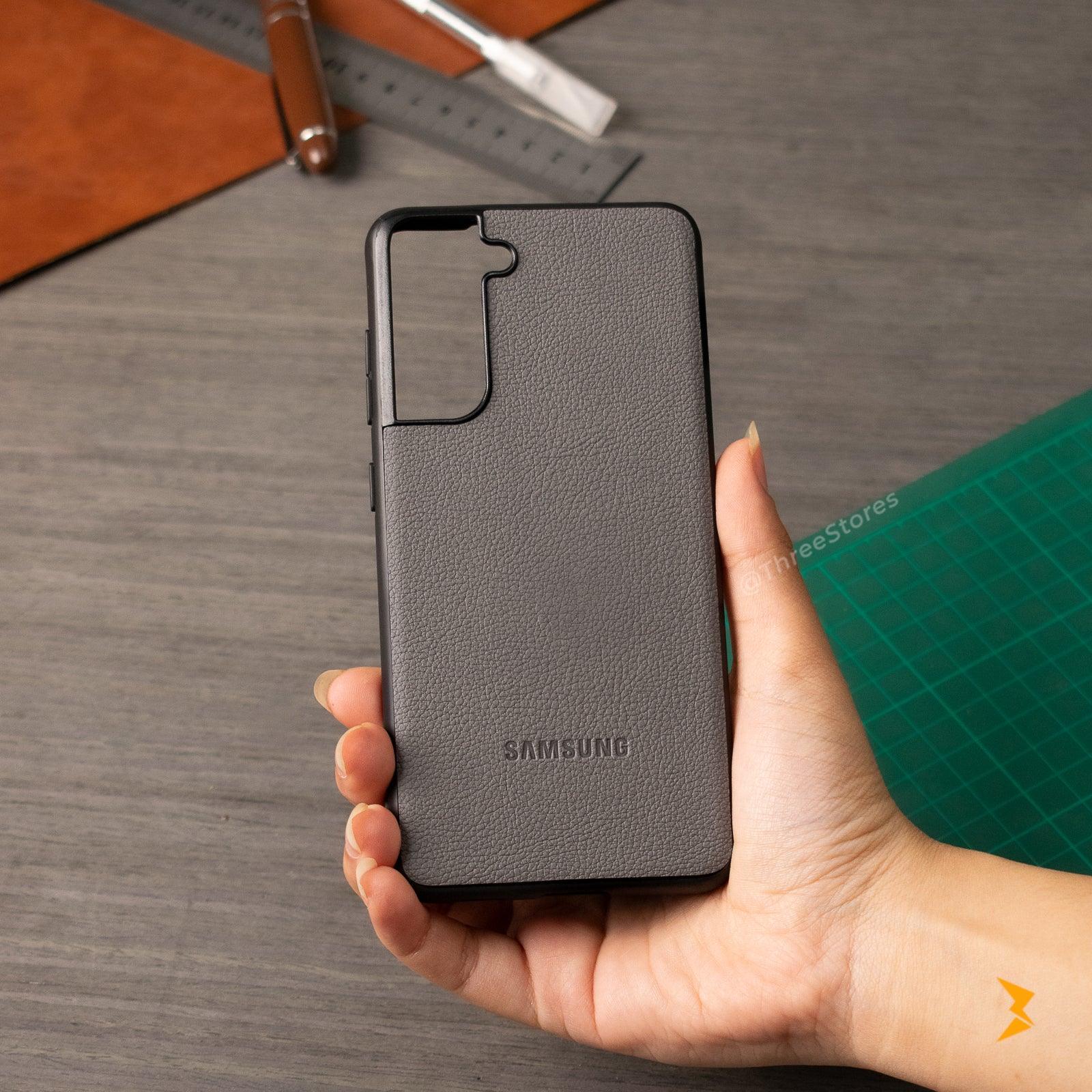 Prestige Leather Case Samsung S21 FE - Three