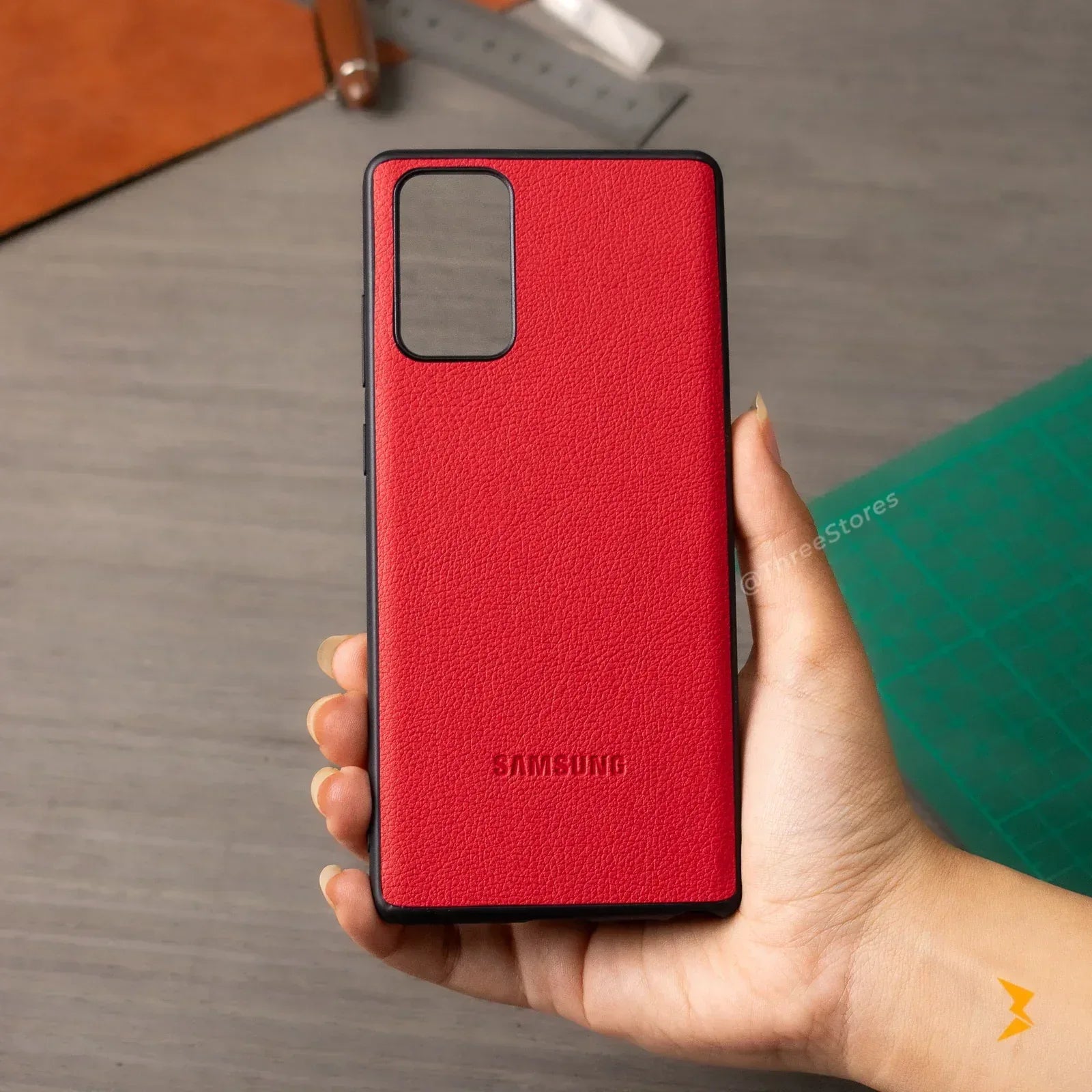 Prestige Leather Case Samsung Note 20 - Three