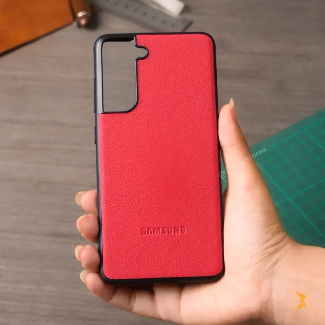 Prestige Leather Case Samsung S21 FE - Three