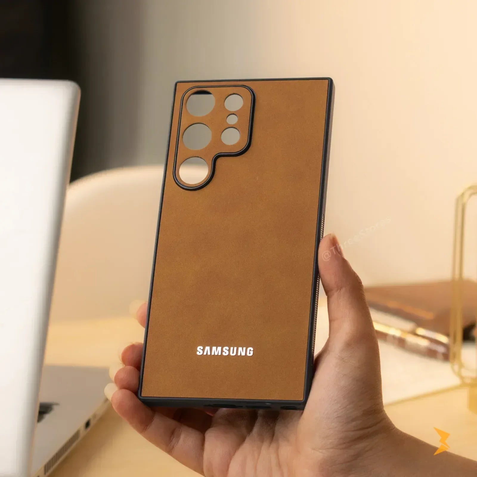 Alcantara Case Samsung S23 Ultra - Three