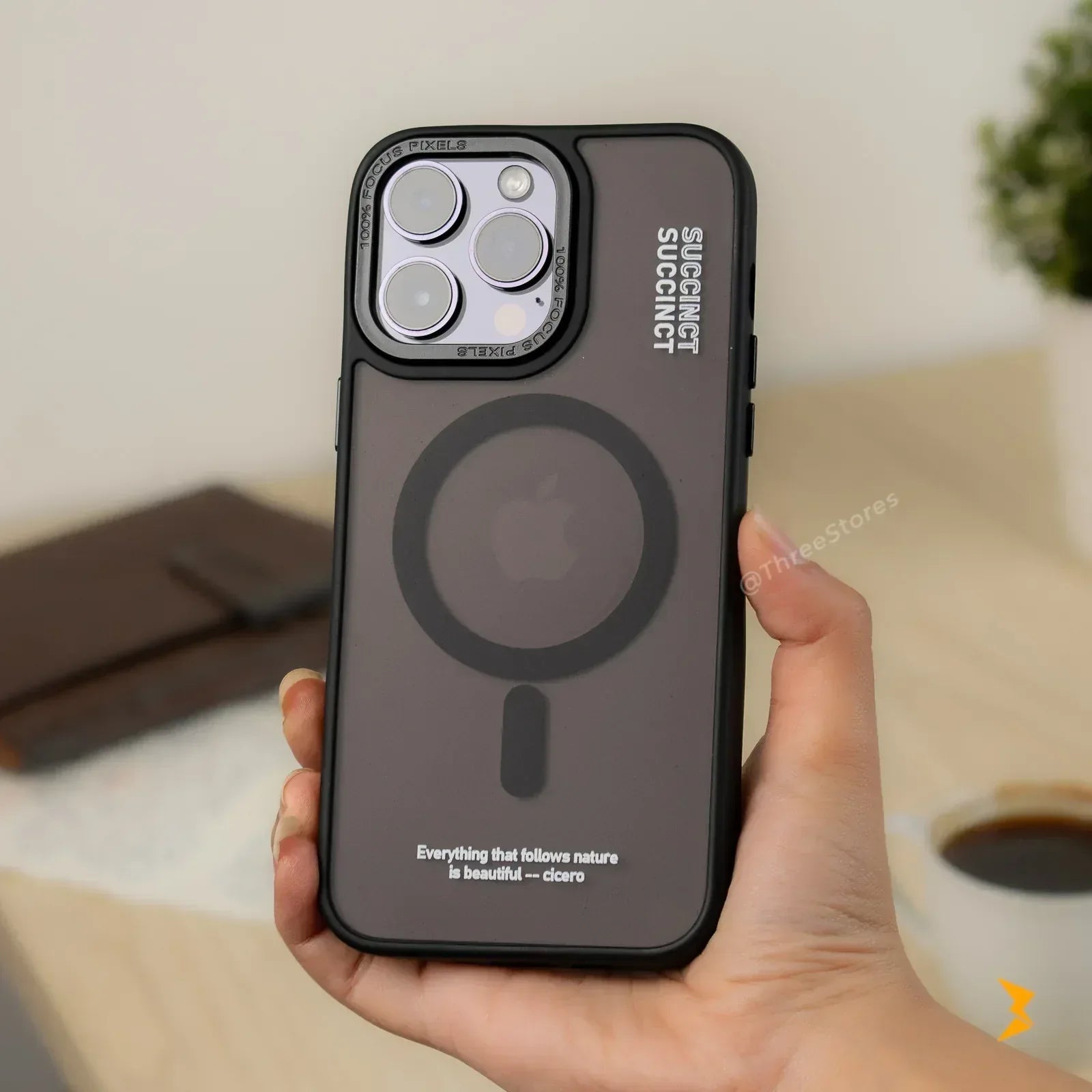 South Korea Magnetic Case iPhone 15 Pro Max - Three
