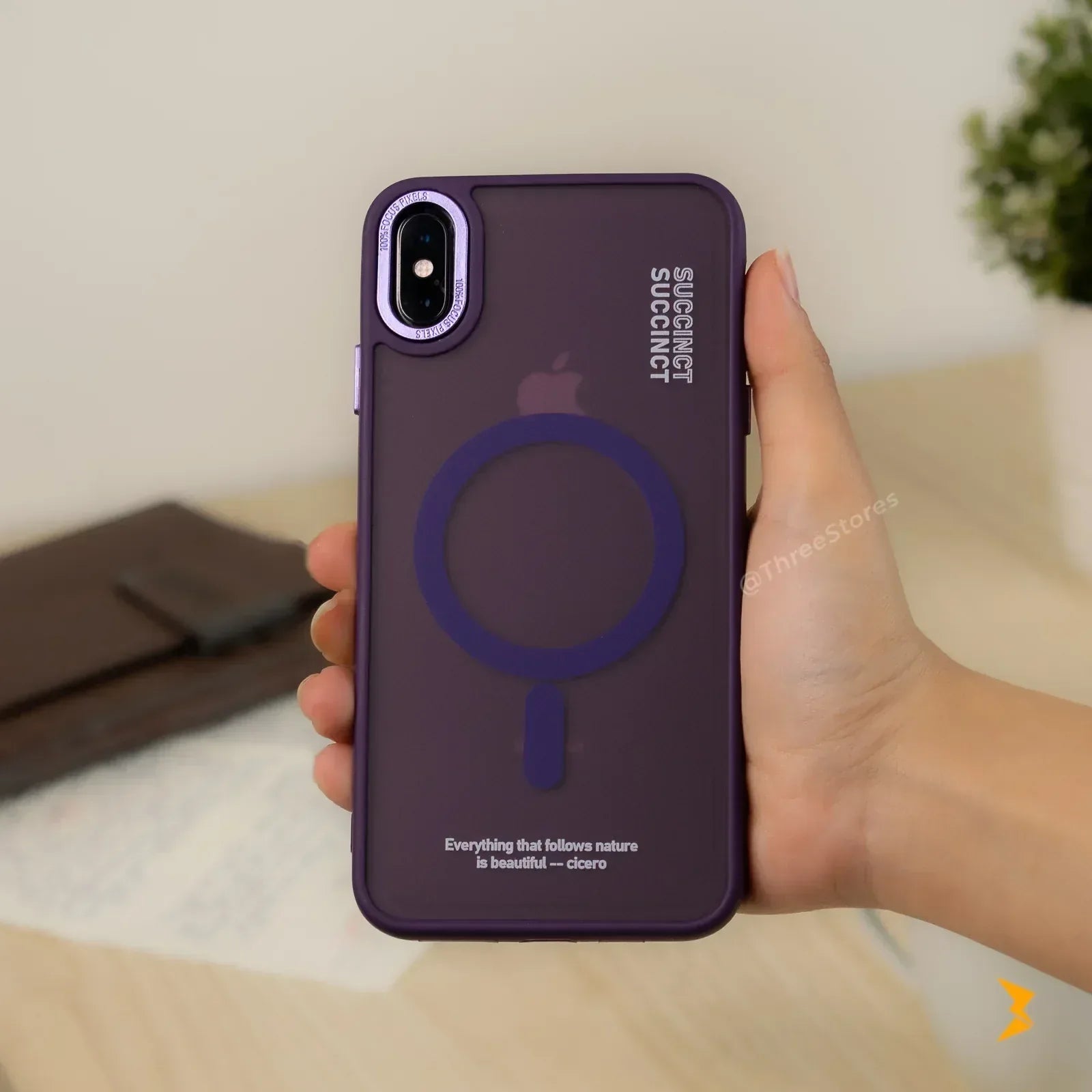 South Korea Magnetic Case iPhone X Max - Three