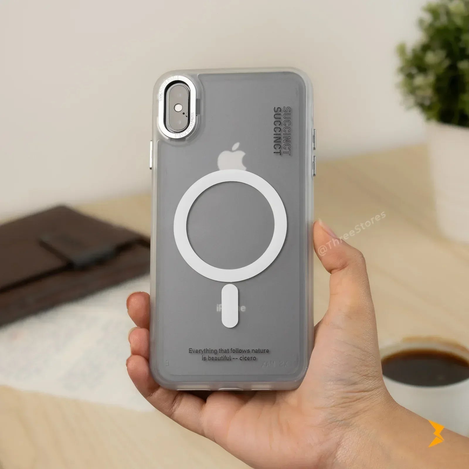 South Korea Magnetic Case iPhone X Max - Three