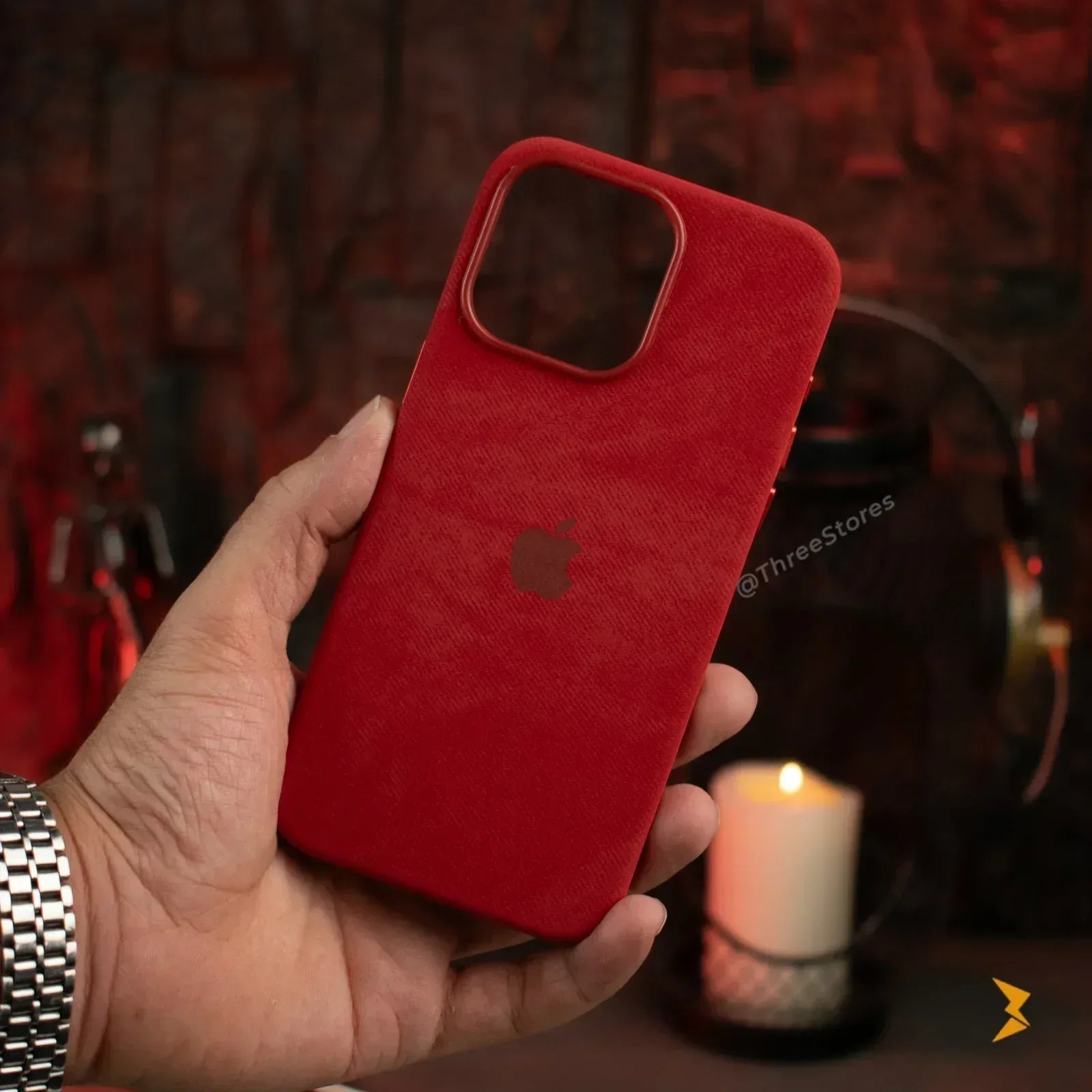 Wool Fabric Case iPhone 12 Pro Max - Three