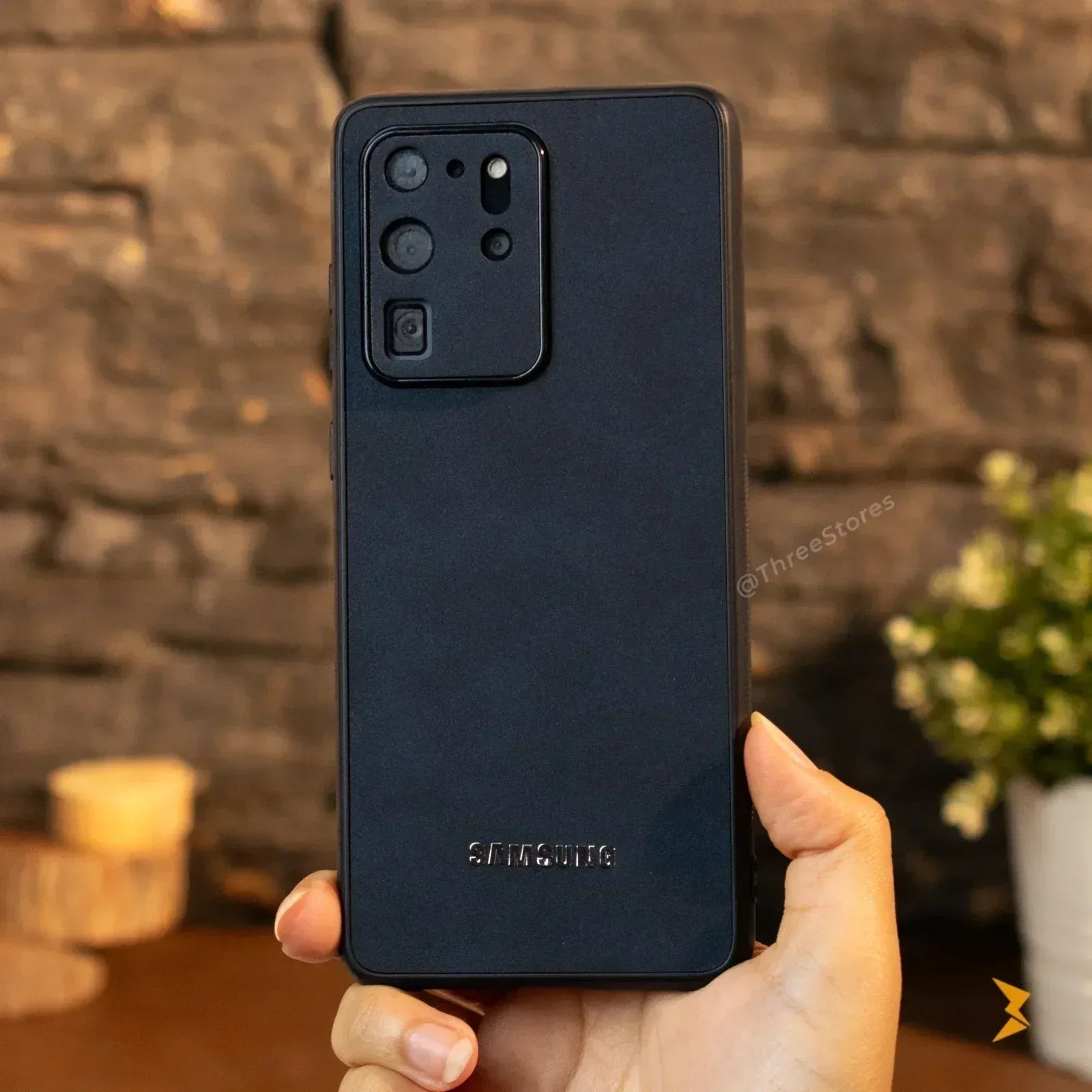 Alcantara Case Samsung S20 Ultra - Three