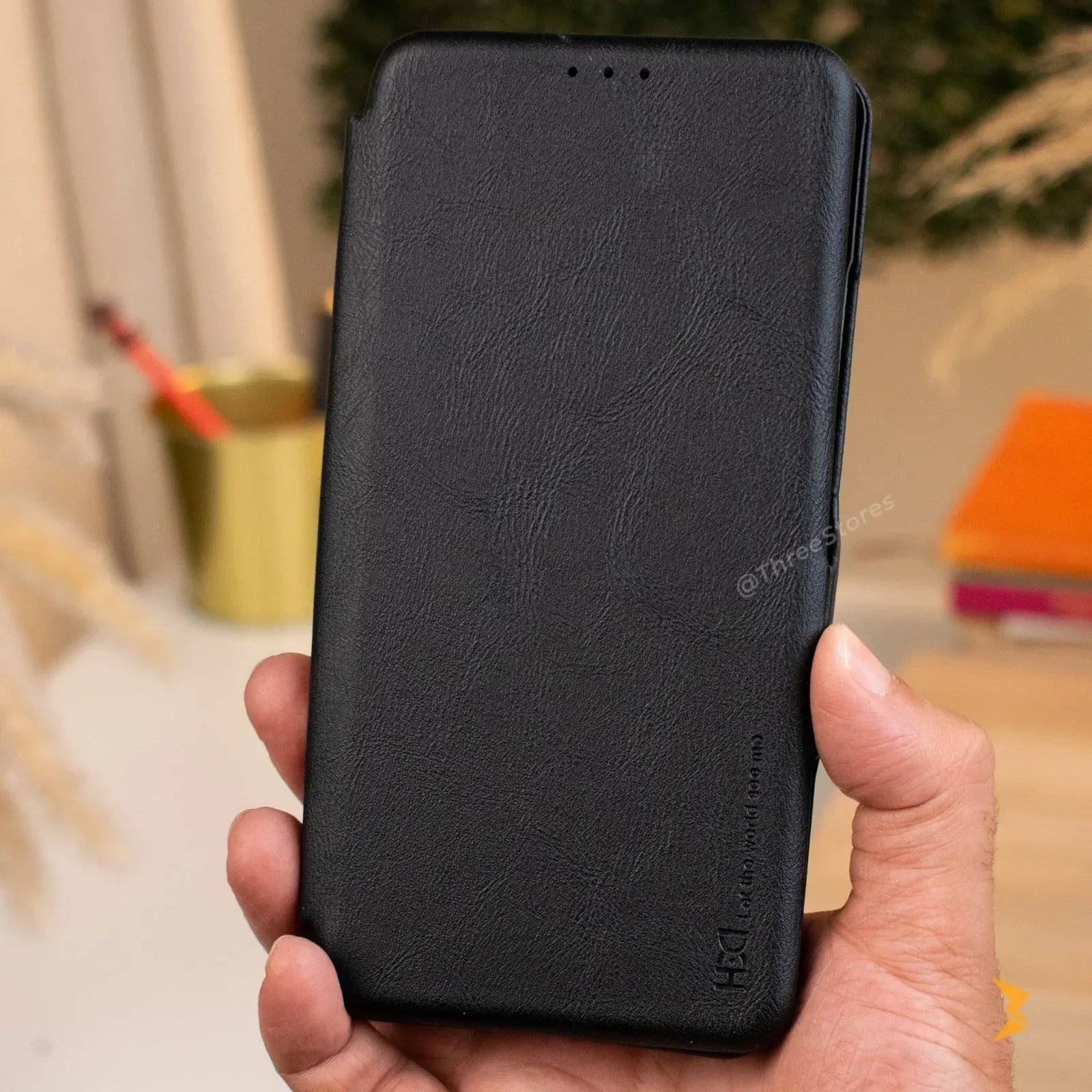 HDD Flip Wallet Leather Case Oppo Reno 11F - Three