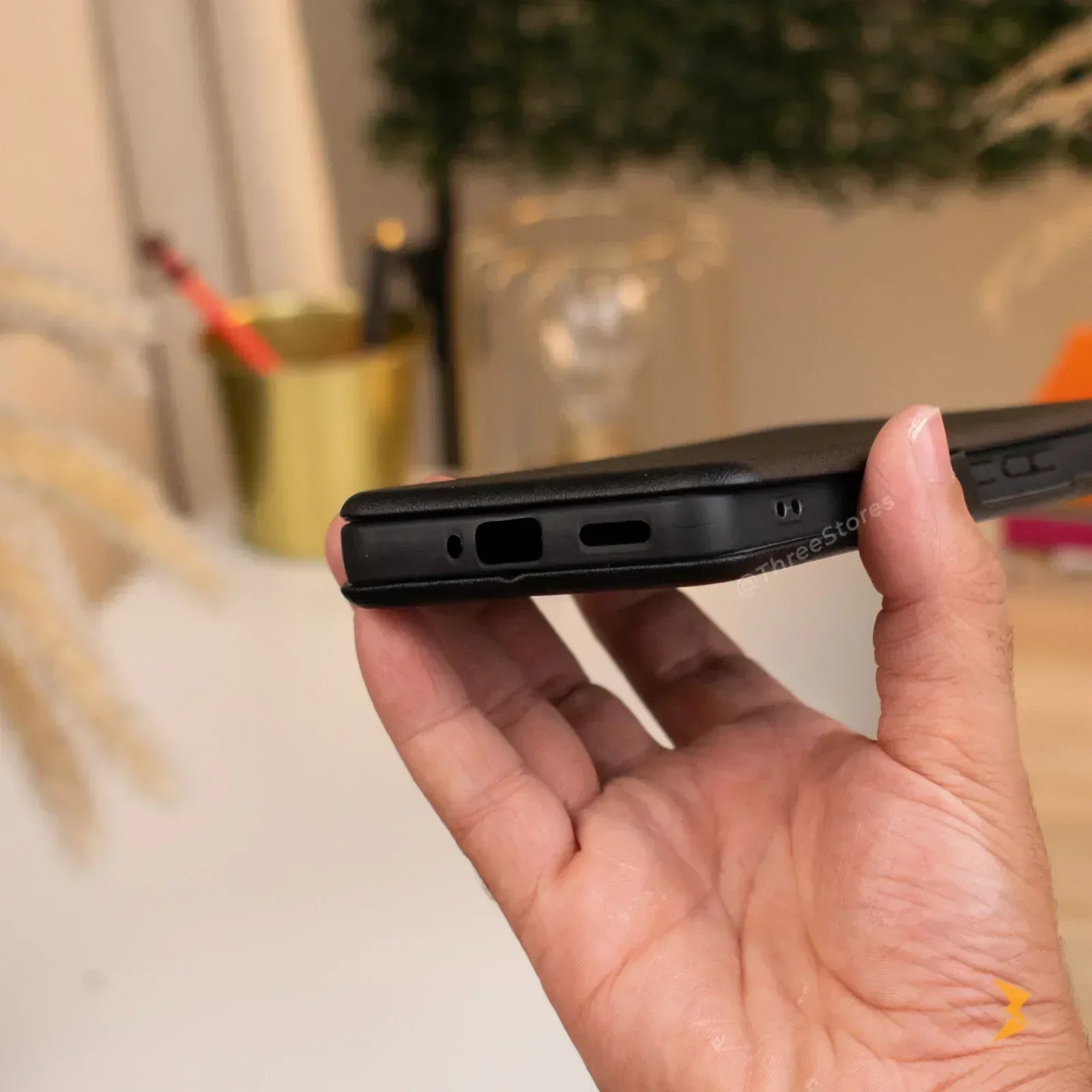 HDD Flip Wallet Leather Case Oppo Reno 11F - Three