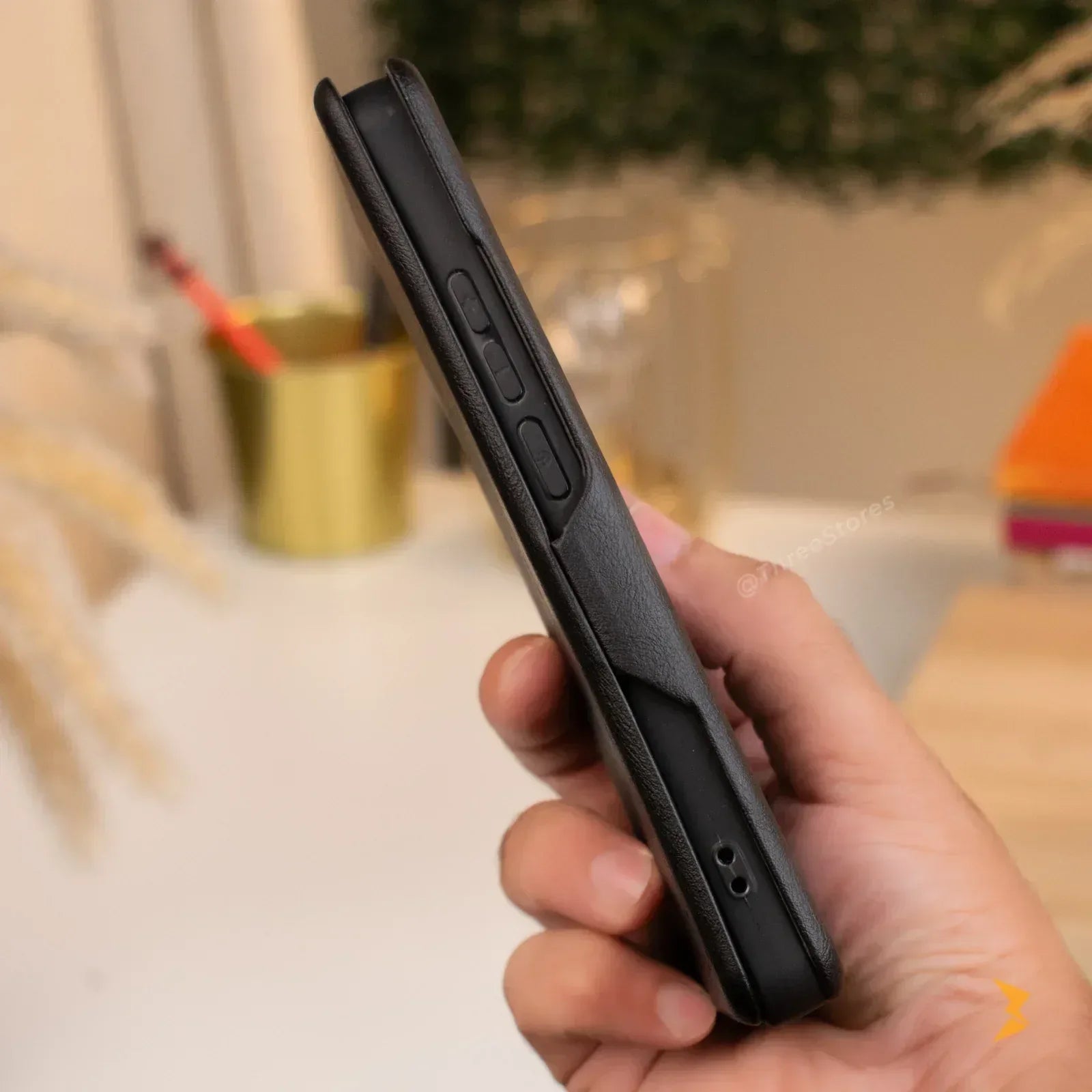 HDD Flip Wallet Leather Case Oppo Reno 11F - Three