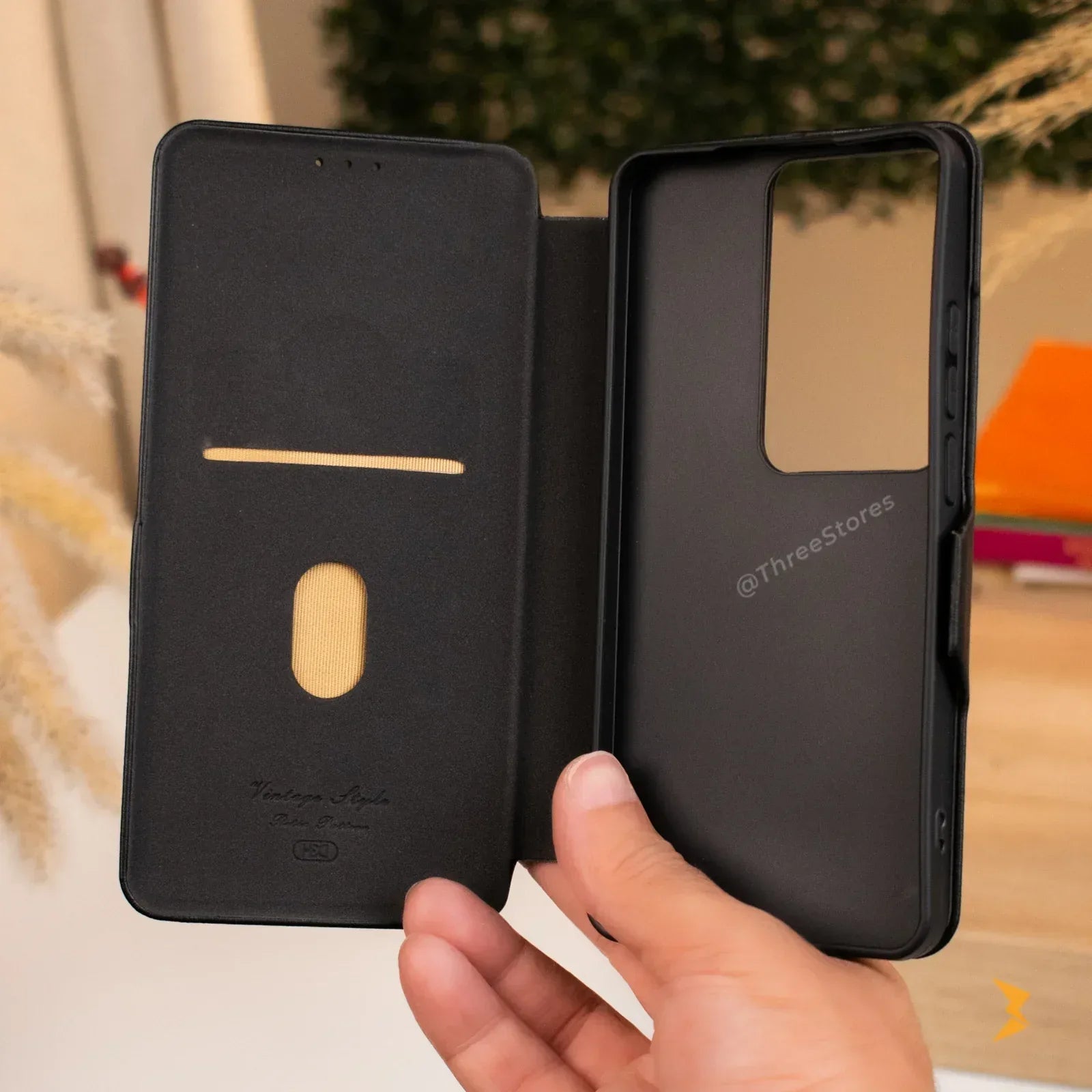 HDD Flip Wallet Leather Case Oppo Reno 11F - Three