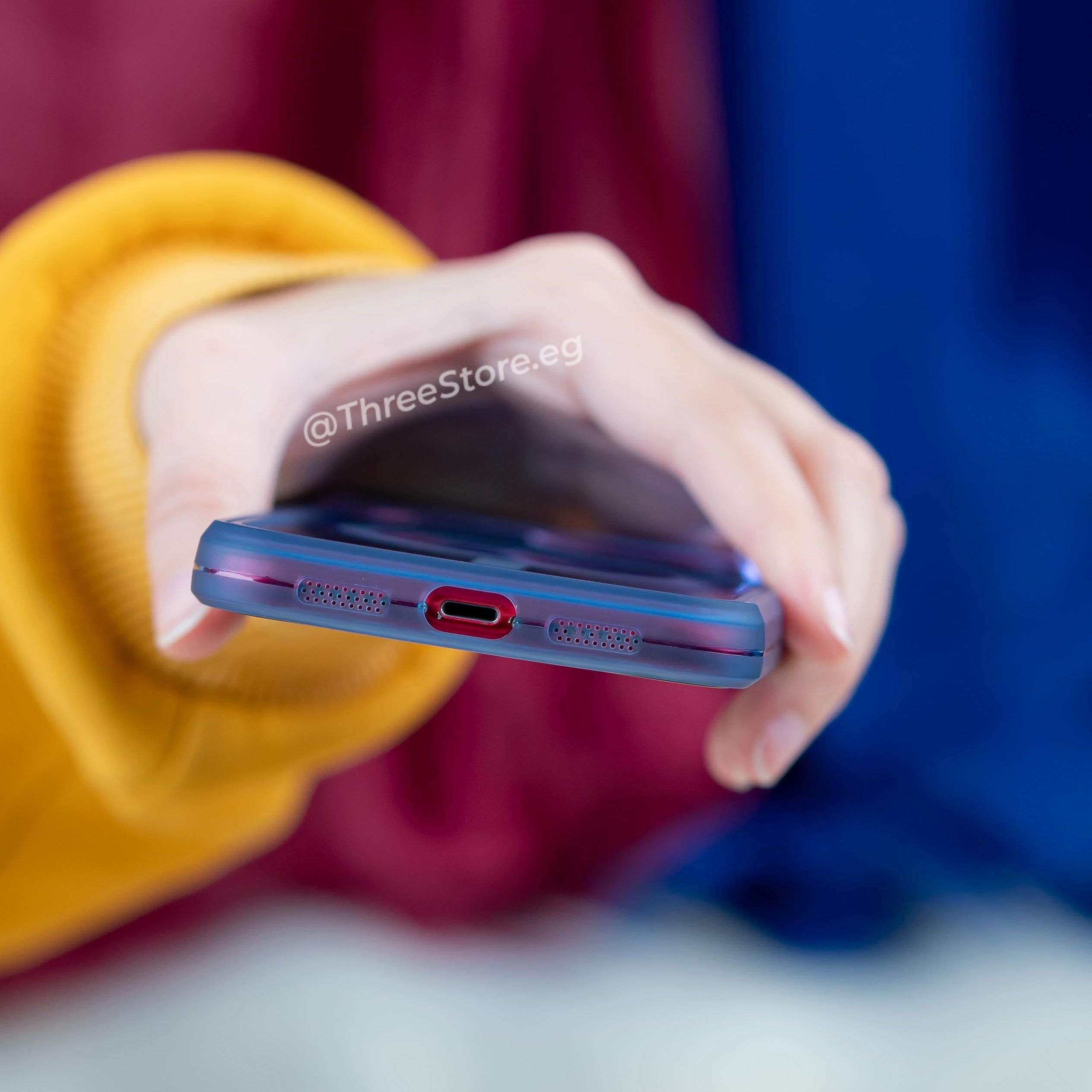 جراب ايفون 11 الجديد مع نافذة شفافة و اللوان رائعة يدعم تقنية