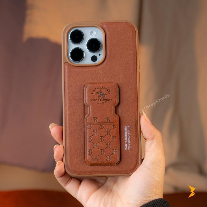 Santa Vertical Holder Case iPhone 15 Pro - Three