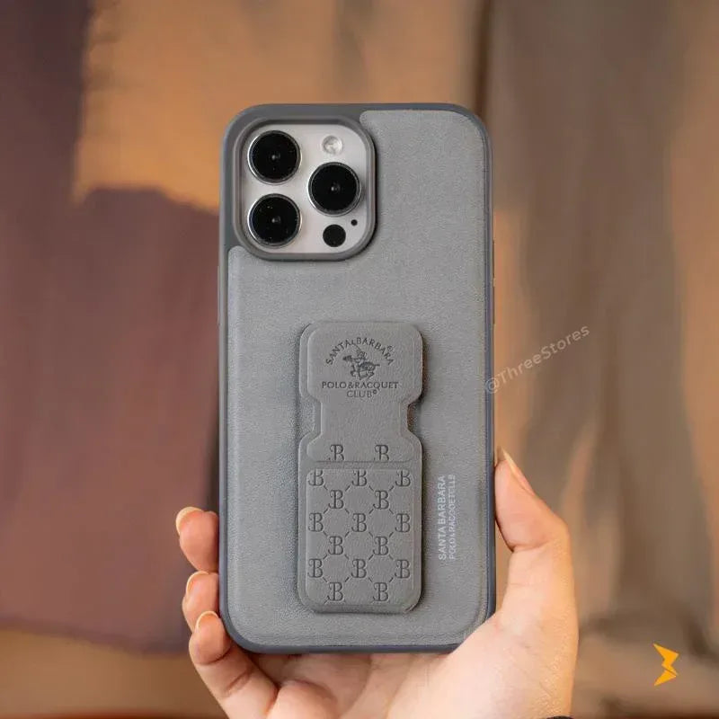 Santa Vertical Holder Case iPhone 15 Pro - Three