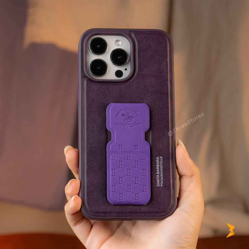 Santa Vertical Holder Case iPhone 15 Pro - Three