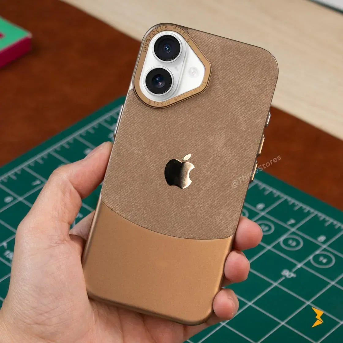 Velvet Touch Dual Tone Case iPhone 16 Plus - Three