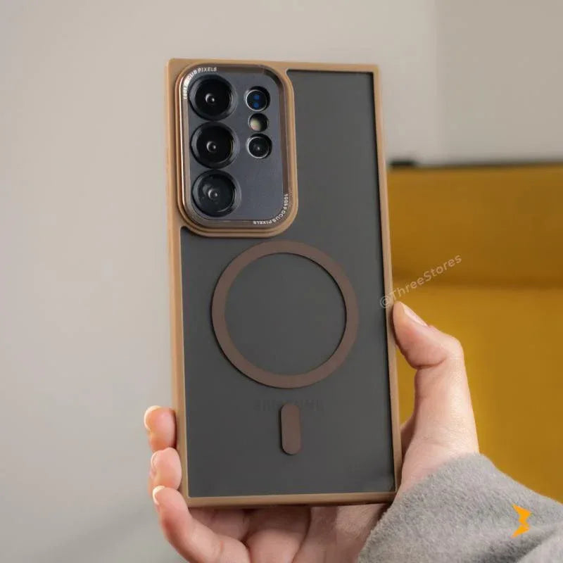 Letters Camera Case Samsung S23 Ultra - Three