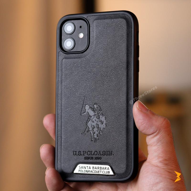 Polo Acouet Club Leather Case iPhone 11 - Three