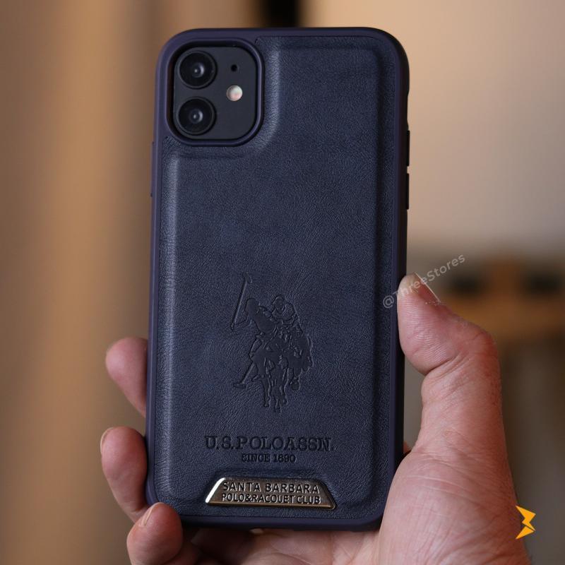 Polo Acouet Club Leather Case iPhone 11 - Three