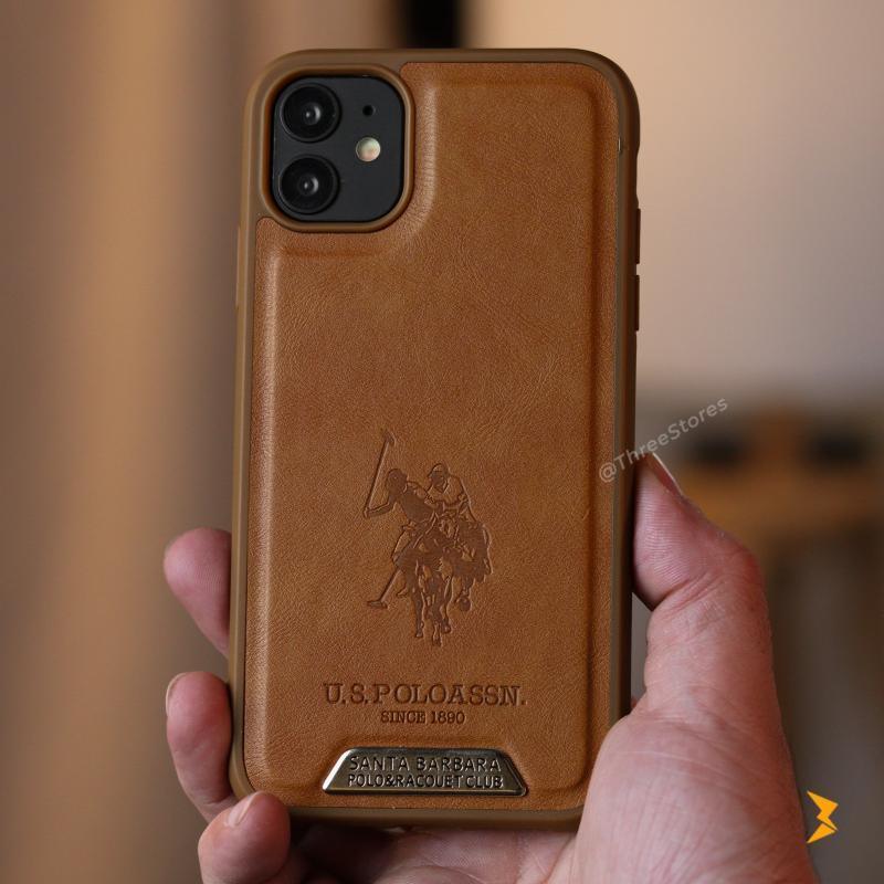 Polo Acouet Club Leather Case iPhone 11 - Three