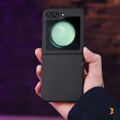 Kevlar Carbon Protection Case Samsung Z Flip 6 - Three