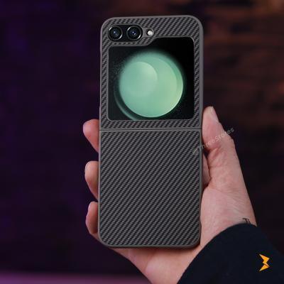 Kevlar Carbon Protection Case Samsung Z Flip 6 - Three