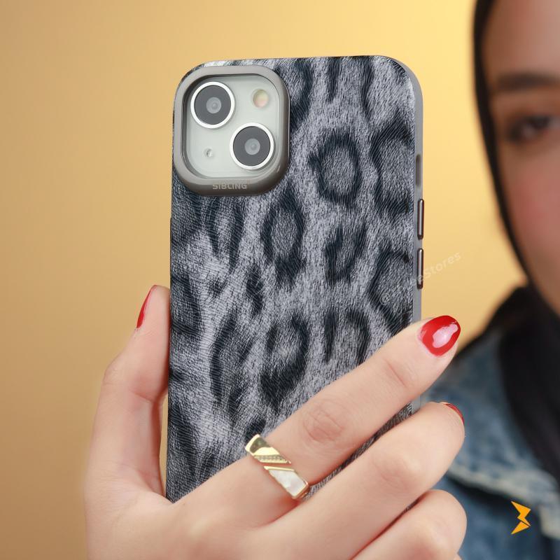 Tiger Sibling Metal Frame Case iPhone 13/14/15 - Three