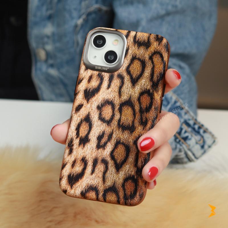 Tiger Sibling Metal Frame Case iPhone 13/14/15 - Three
