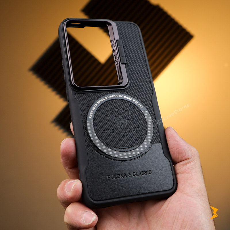 Noval Leather Stand Magsafe Case Oppo Reno 6 5G