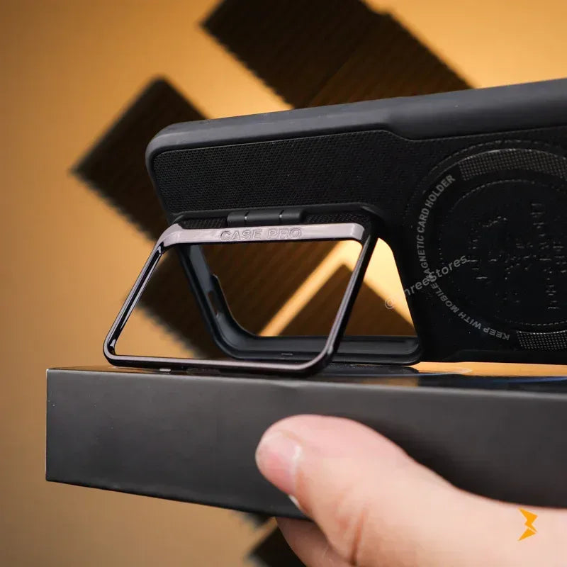 Noval Leather Stand Magsafe Case Oppo Reno 6 5G - Three