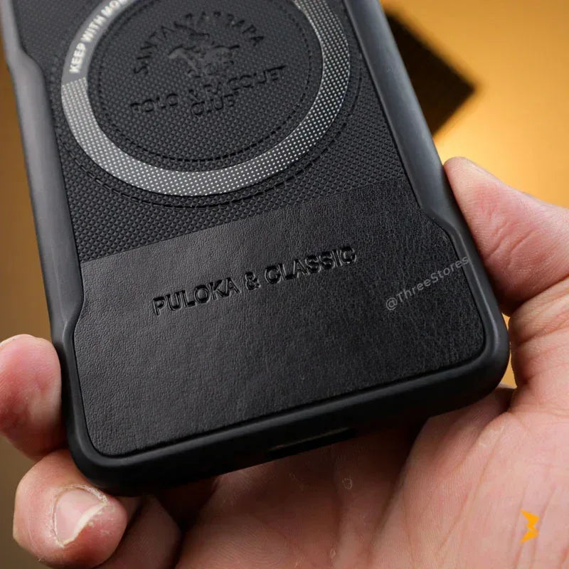 Noval Leather Stand Magsafe Case Oppo Reno 12 / 12 Pro - Three