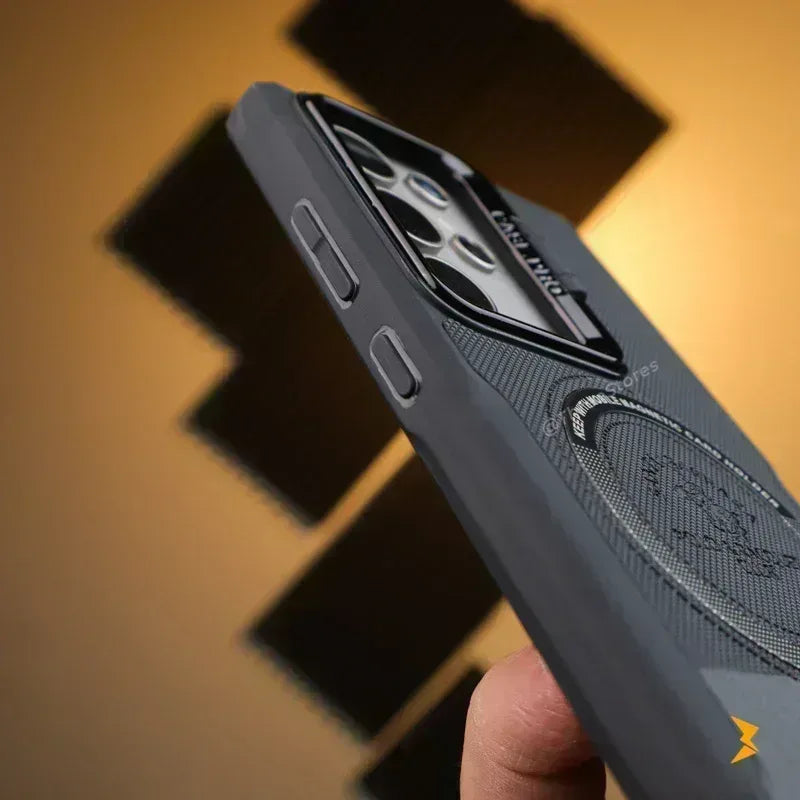 Noval Leather Stand Magsafe Case Samsung S25 Ultra - Three