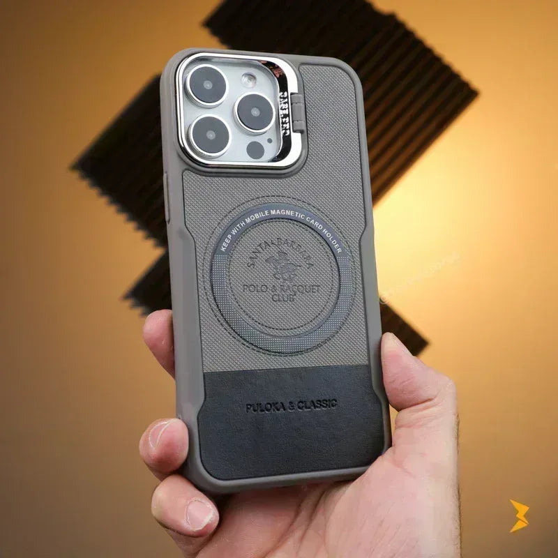 Noval Leather Stand Magsafe Case iPhone 11 Pro - Three