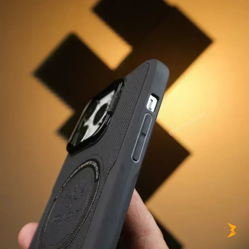 Noval Leather Stand Magsafe Case iPhone 11 Pro - Three