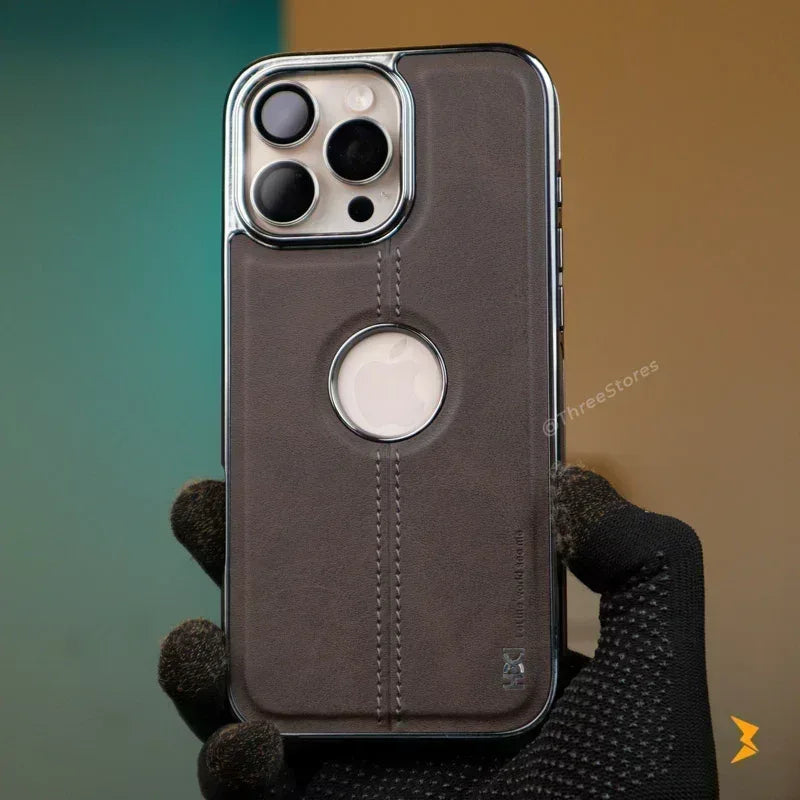 HDD Superb Leather Case iPhone 16 Pro Max - Three