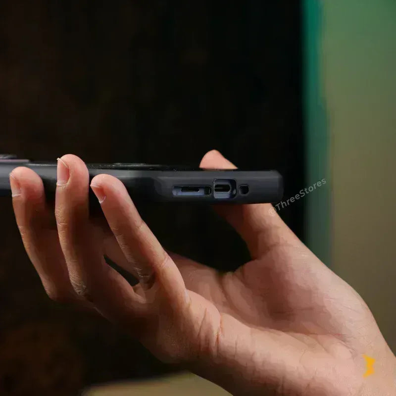 Noval Leather Stand Magsafe Case Samsung A24 - Three