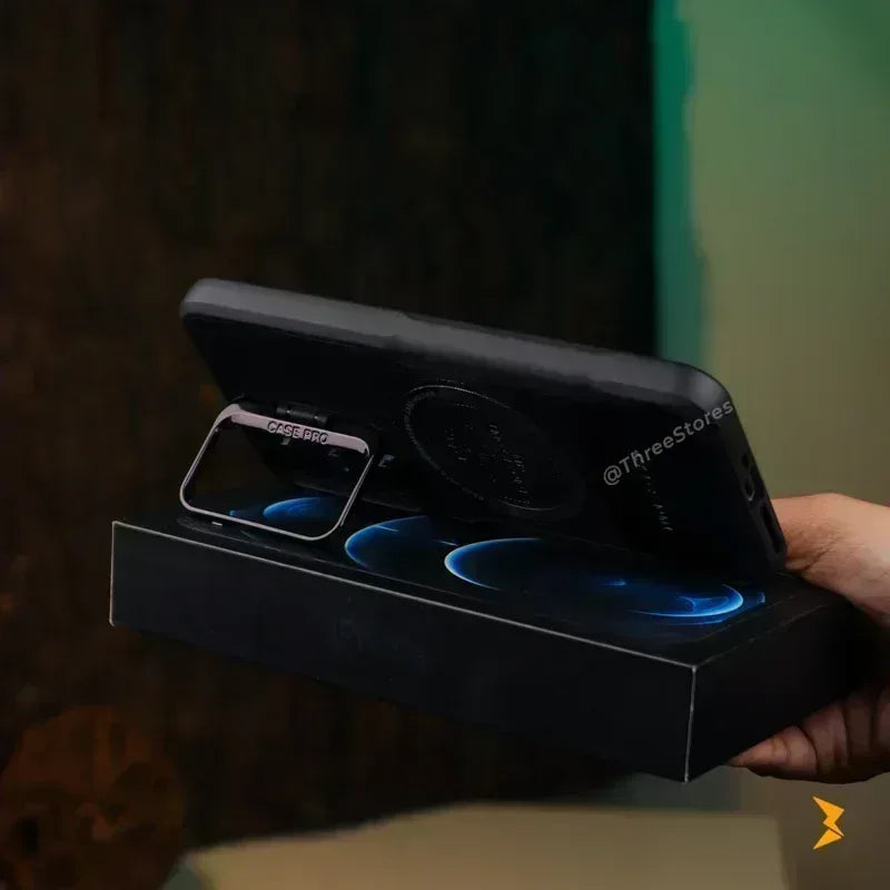 Noval Leather Stand Magsafe Case Samsung A24 - Three