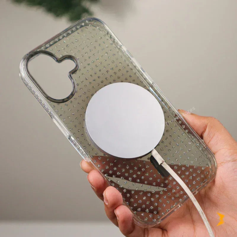 Dotted Gem Magsafe Case iPhone 16 - Three