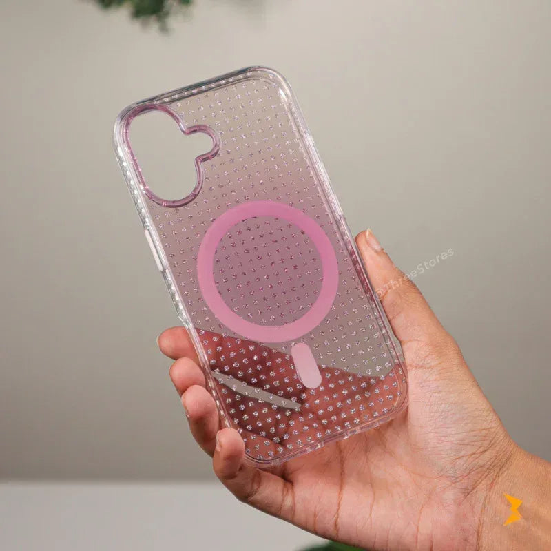 Dotted Gem Magsafe Case iPhone 16 - Three