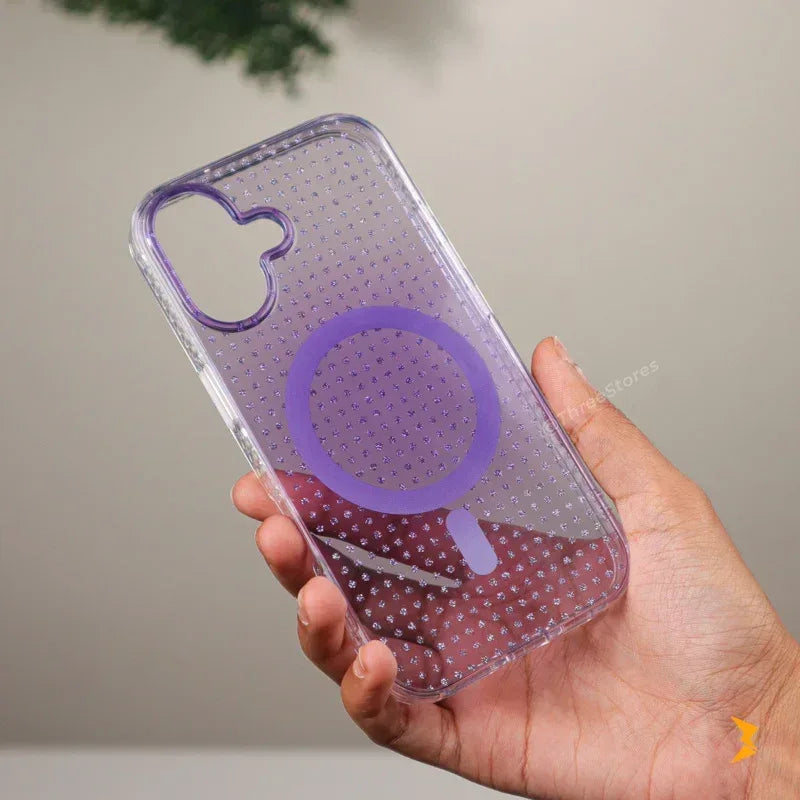 Dotted Gem Magsafe Case iPhone 16 - Three