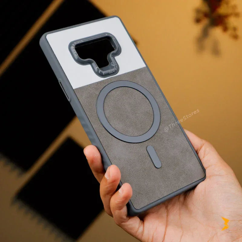 Clint Leather Magsafe Case Samsung Note 9 - Three