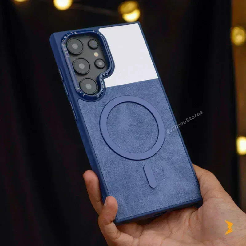 Clint Leather Magsafe Case Samsung S25 Ultra - Three