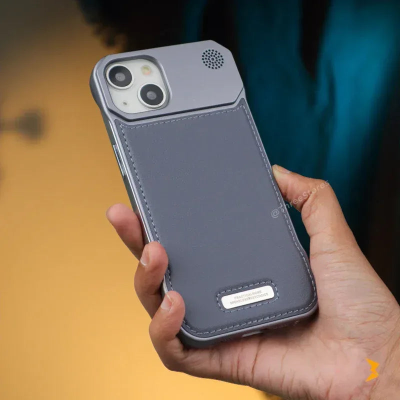 Casper Leather Case iPhone 13/14/15 - Three