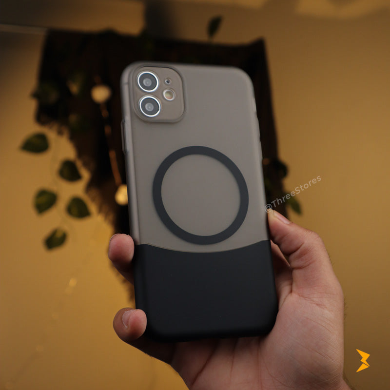 Split Semi-Transparent Case iPhone 11