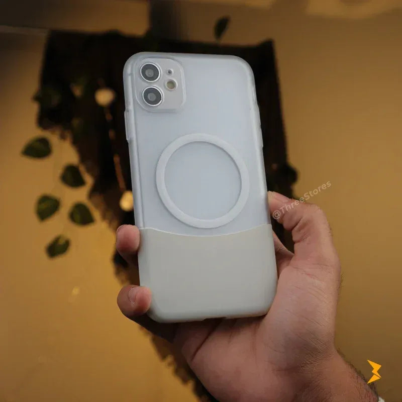 Split Semi-Transparent Case iPhone 11 - Three