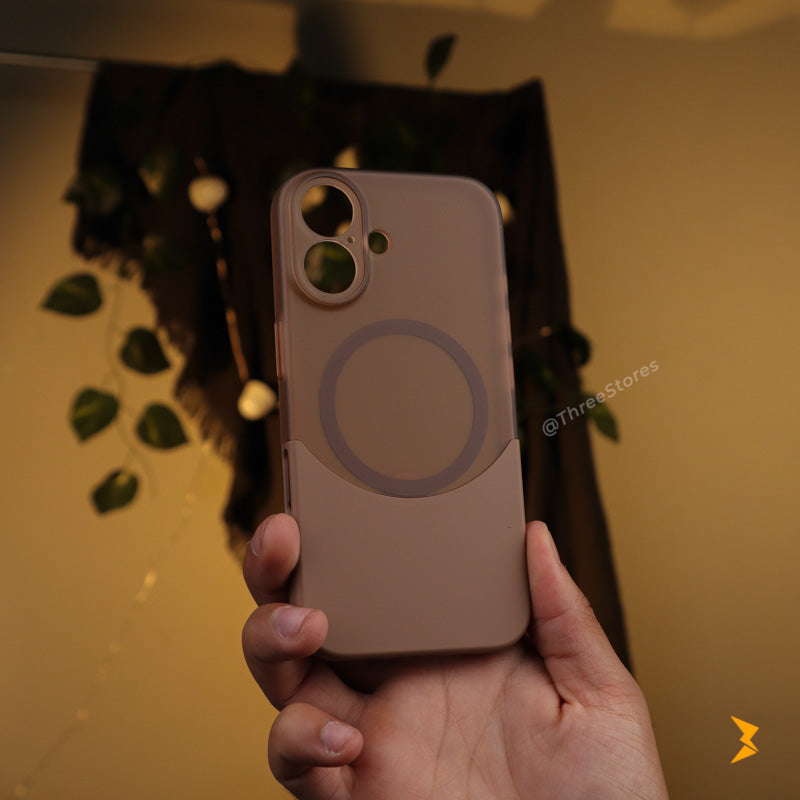 Split Semi-Transparent Case iPhone 16
