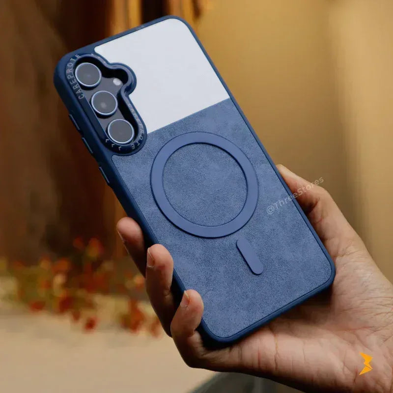 Clint Leather Magsafe Case Samsung A26 - Three