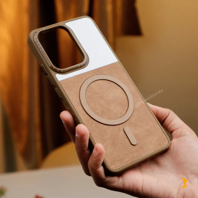 Clint Leather Magsafe Case Oppo Reno 13 - Three