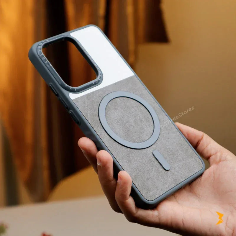 Clint Leather Magsafe Case Oppo Reno 13 - Three