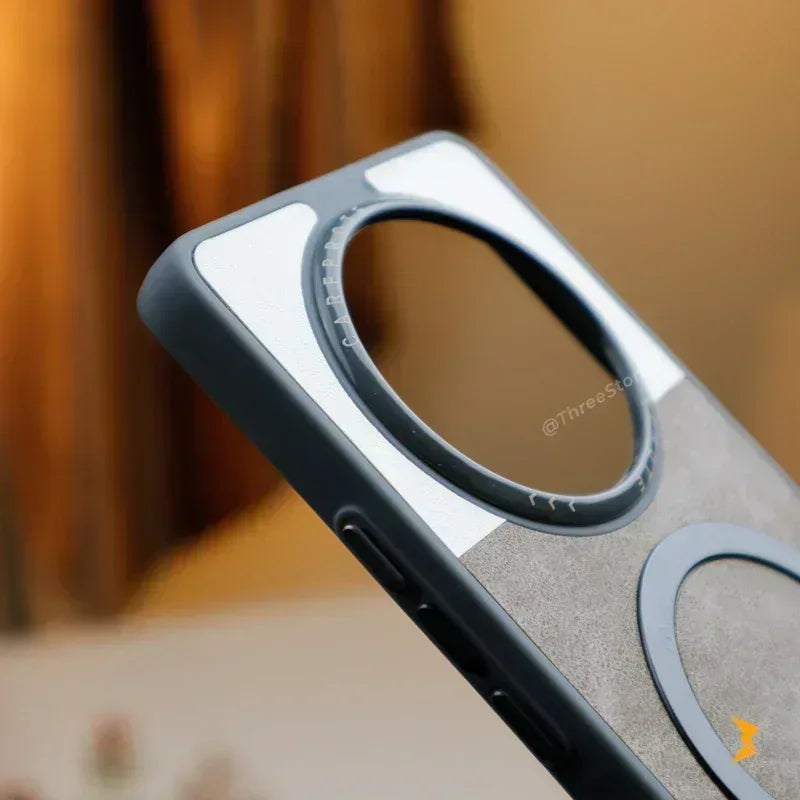 Clint Leather Magsafe Case Realme 14 Pro+ - Three